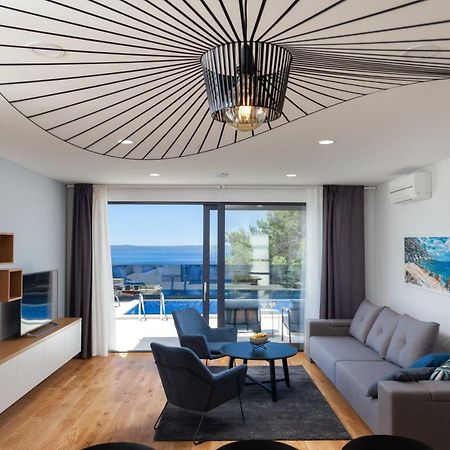 Villa Mira With Fantastic Sea View ماكارسكا المظهر الخارجي الصورة